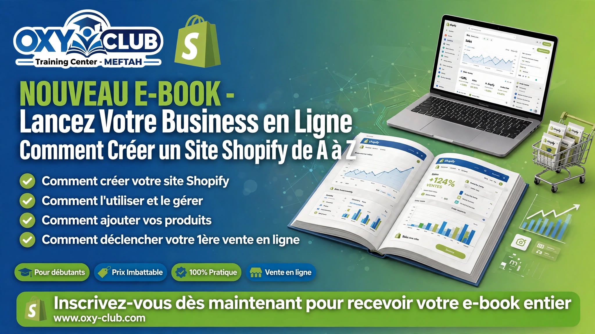 Création d’une Boutique Shopify de A à Z — Guide Pratique